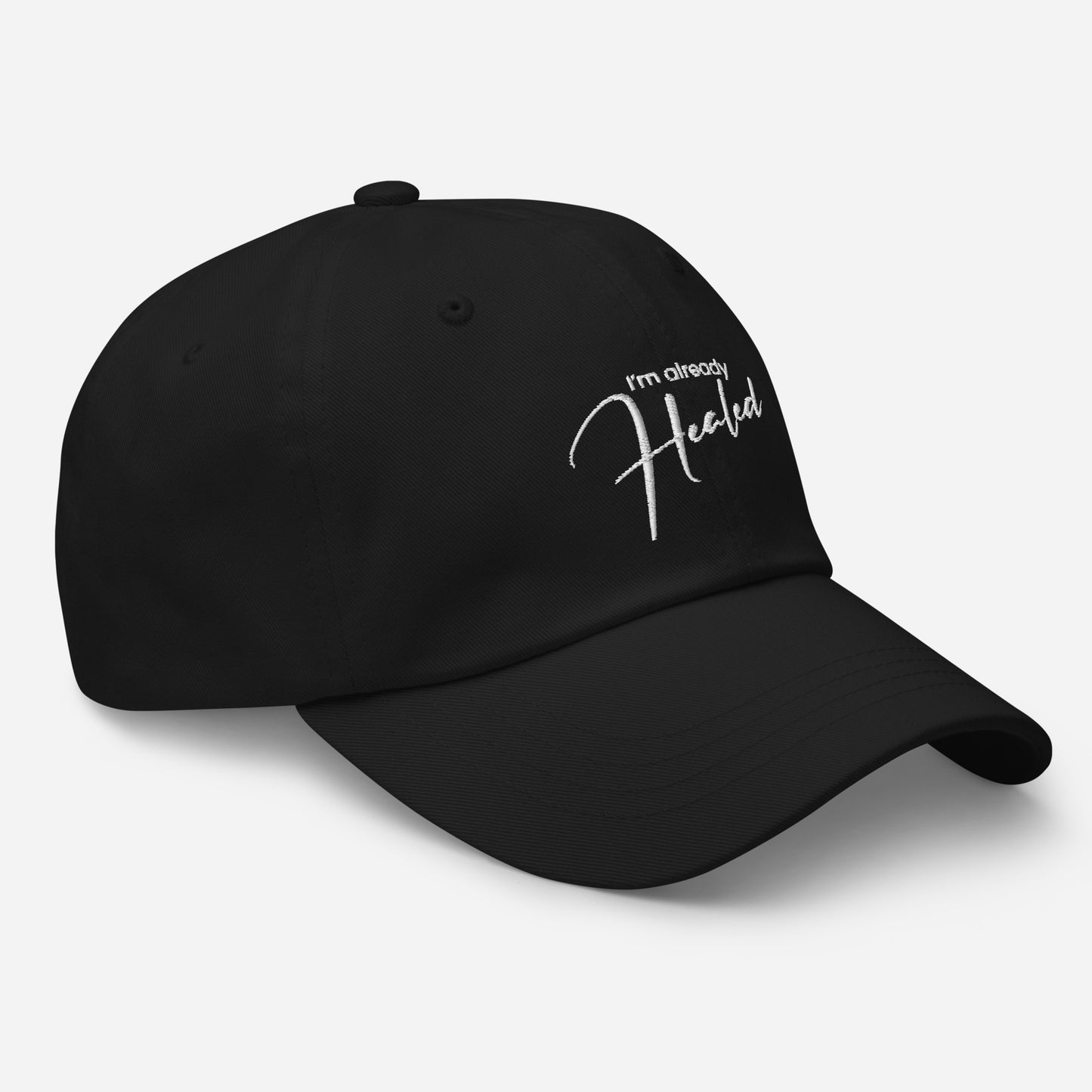 I’m Already Healed Hat (blk)